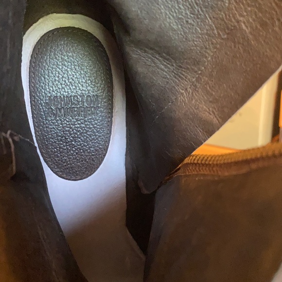 Johnston & Murphy wedge leather booties - Picture 15 of 17